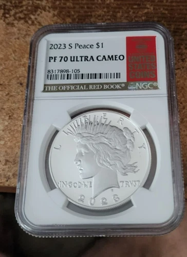 2023 s silver proof Peace Dollar NGC PF 70 Ultra Cameo *