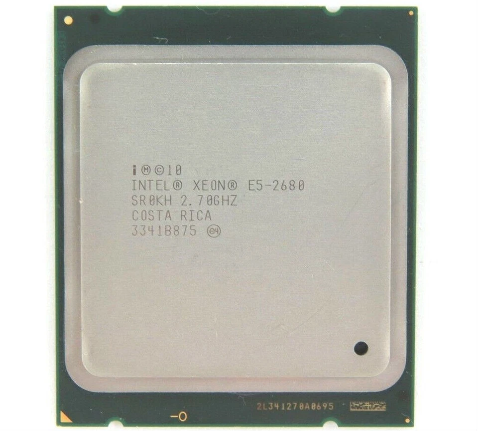 Intel Xeon E5-2680 CPU 8-Core 2.7GHz 20M 8 GT/S LGA2011 SR0KH 16 T Processor - Image 3 of 4