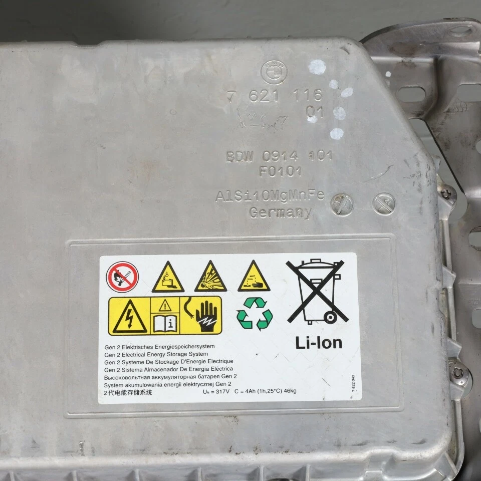 2013-2015 BMW Active 3 / 5 / 7 Hybrid Power Storage Battery 61258601937 OEM Used Foto 3 de 4