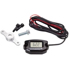 Works Connection Tach/Hour Meter with Resettable Maintenance Timer with Mounting