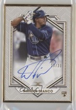 2022 Topps Definitive Collection Framed 25/30 Wander Franco #DCFA-WFR Auto 7c5