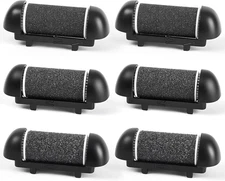 6PCS Replacement Roller Heads for Electric Callus Remover