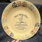 2011 Fiestaware Annual Collector's 75th Anniversary 12" "Pass Along Plate"