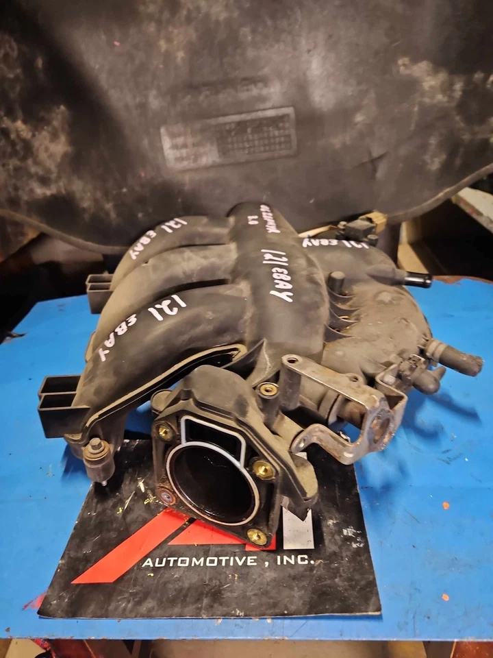 06 LINCOLN ZEPHYR 3,0 L colector de admisión superior con cuerpo de válvula de acelerador OEM Foto 3 de 4