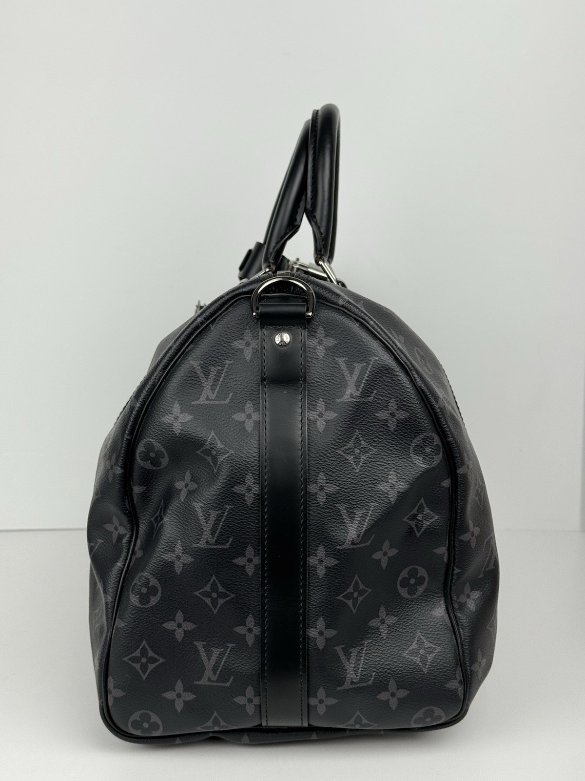 Louis Vuitton Monogram Eclipse Keepall Bandoulier… - image 5