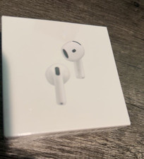Apple AirPods 4 Wireless Earbuds w/ Active Noise Cancellation, Mic, White