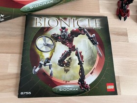 LEGO&reg; Bionicle Sidorak / Set 8756 | Used