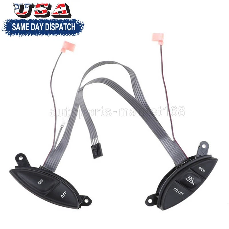 Interruptor de control de crucero del volante para Ford Explorer F-150 Ranger Mountaineer Foto 2 de 4