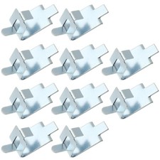 Freezer Shelf Clips Metal Retainer Support Brackets for Wire Shelves, Compa...