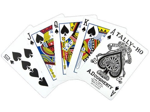 Cartes Tally-Ho Circle (Bleu) - Photo 3/9