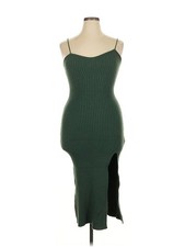 Cider Women Green Cocktail Dress XL