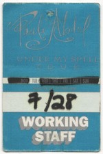 Vintage 1992 Paula Abdul Backstage Pass Working Staff Wantagh NY Jones Beach