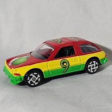 Racing Champions Street Wheels Mario Kart Yoshi 77 Amc Pacer Red Yellow Diecast