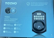 Brand New TEEHO TE002 Keyless Smart Entry Door Lock with Keypad Satin Nickel