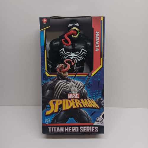 (2) Marvel Venom Action Figures - Kenner 3.75" & Hasbro Titan Hero Series 12" - Picture 4 of 11