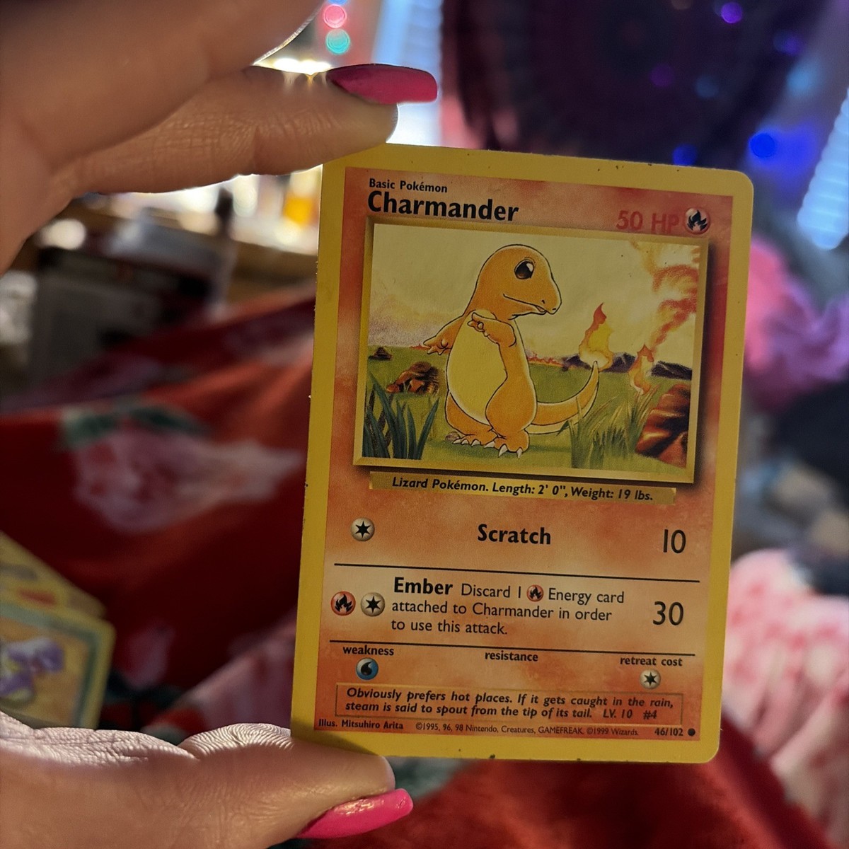 Pokémon 1999 Base Set TCG Charmander 1st Edition