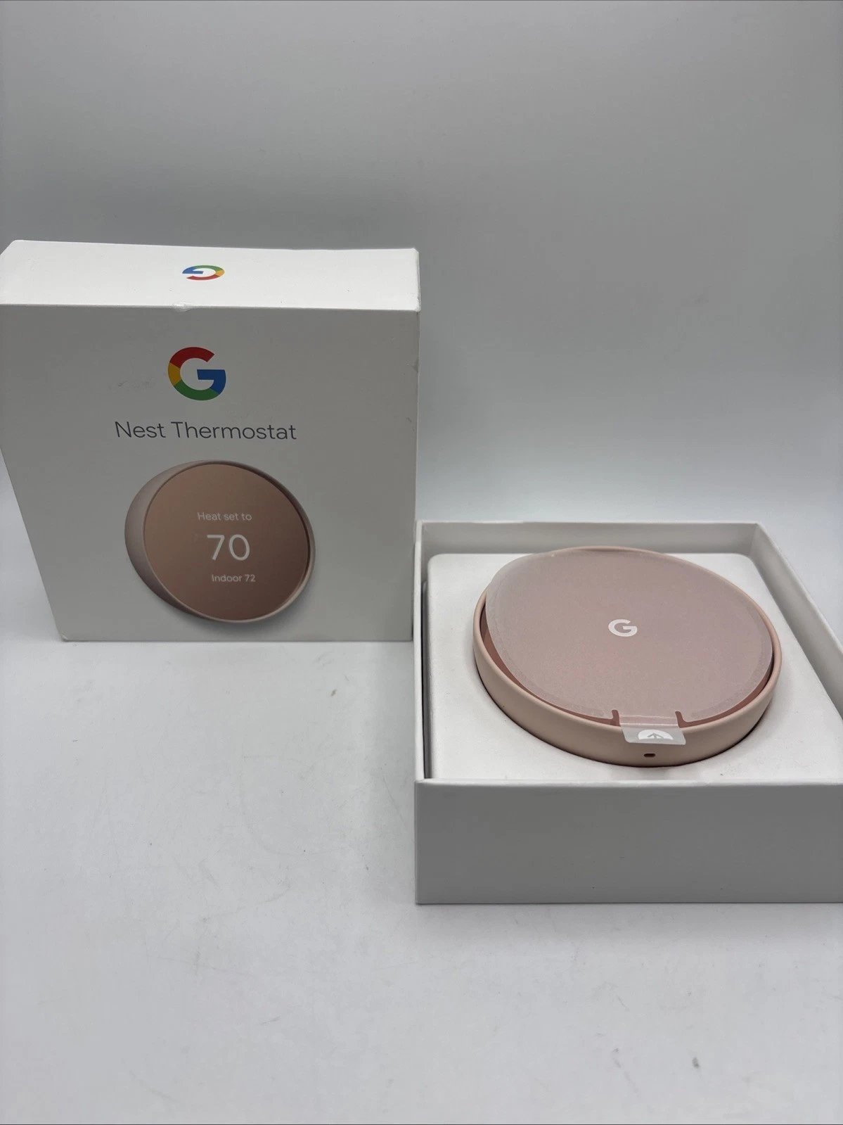 Google Nest Thermostat Sand Smart WiFi Thermostat GA02082-US G4CVZ