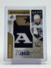 CAM ATKINSON 2017-18 SP GAME USED BANNER YEAR AUTO PATCH GOLD /25 Q1300