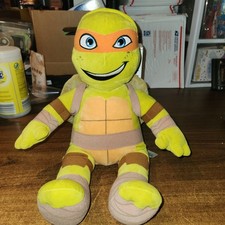 Build A Bear Teenage Mutant Ninja Turtles 18" Michelangelo Plush Stuffed TMNT