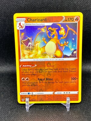 Charizard 025/185 Reverse Holo Rare Vivid Voltage Pokemon