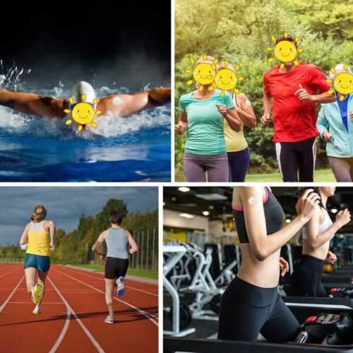 Transparent Waterproof Adhesive Patches Freestyle Libre Sensor Covers Clear CGM - Bild 10 von 12