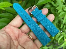 Blue Stingray Watch Strap Band 14mm 16mm 18mm 19mm 20mm 21mm 22mm 24mm 26mm