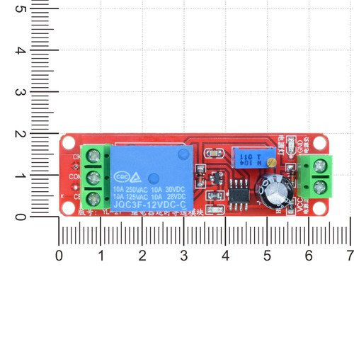 NE555 DC 5V / 12V Delay Relay Timer Switch Adjustable Module 0-10 Second - Bild 15 von 34