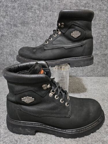 Harley-Davidson Badlands Motorcycle Wolverine Riding Biker Boots Size 11.5