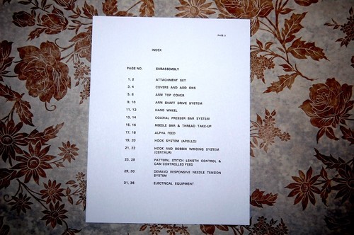 Abgebildetes Teilehandbuch, auf CD, für Singer Nähmaschinen 9110 9113 9117 9124 - Bild 2 von 5