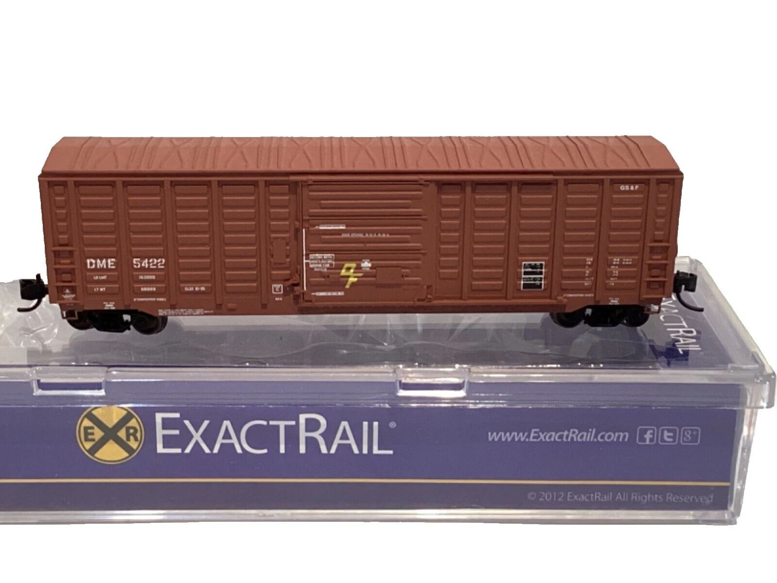 Trenes modelo ExactRail Brown