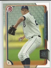 Austin Kubitza Detroit Tigers 2015 Bowman Prospect Card