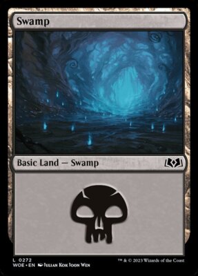 Magic the Gathering (mtg): WOE: Swamp (0272) - Foil | eBay