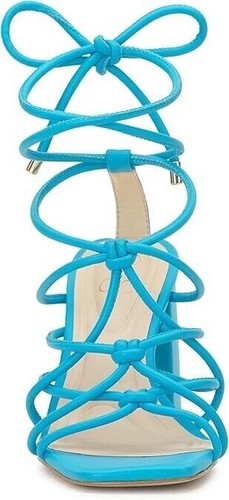 New Jessica Simpson Ozias Strappy Pumps Nevada Blue Women's Size 5.5 M NIB - 第 2/5 張圖片