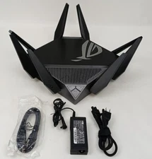 Asus ROG Rapture Tri-band WiFi 6E Gaming Router GT-AXE11000 - U