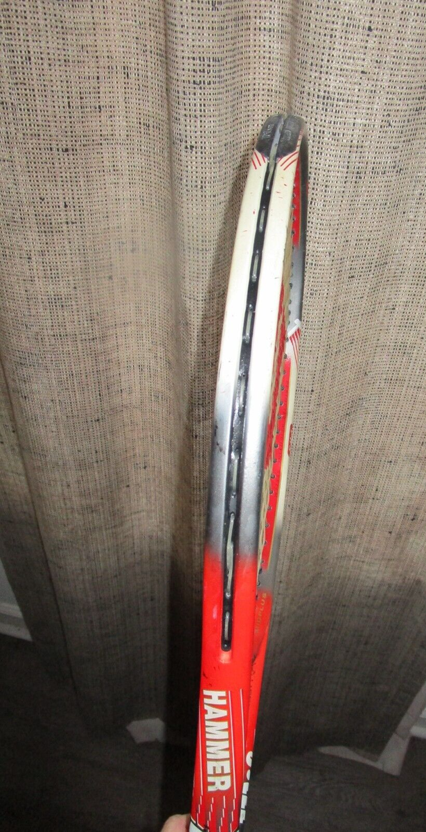 Wilson Hammer System 26 MidPlus PWS Tennis Racquet Red Wilson Hammer System 26 MidPlus PWS Tennis Racquet Red