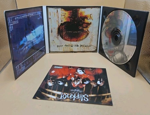 Slipknot Self Titled CD Digipak LTD ED. EU IMPORT! BONUS TRACKS! HIDDEN TRACK! - Picture 3 of 4