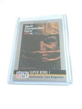 1990 NFL Pro Set Super Bowl I #1