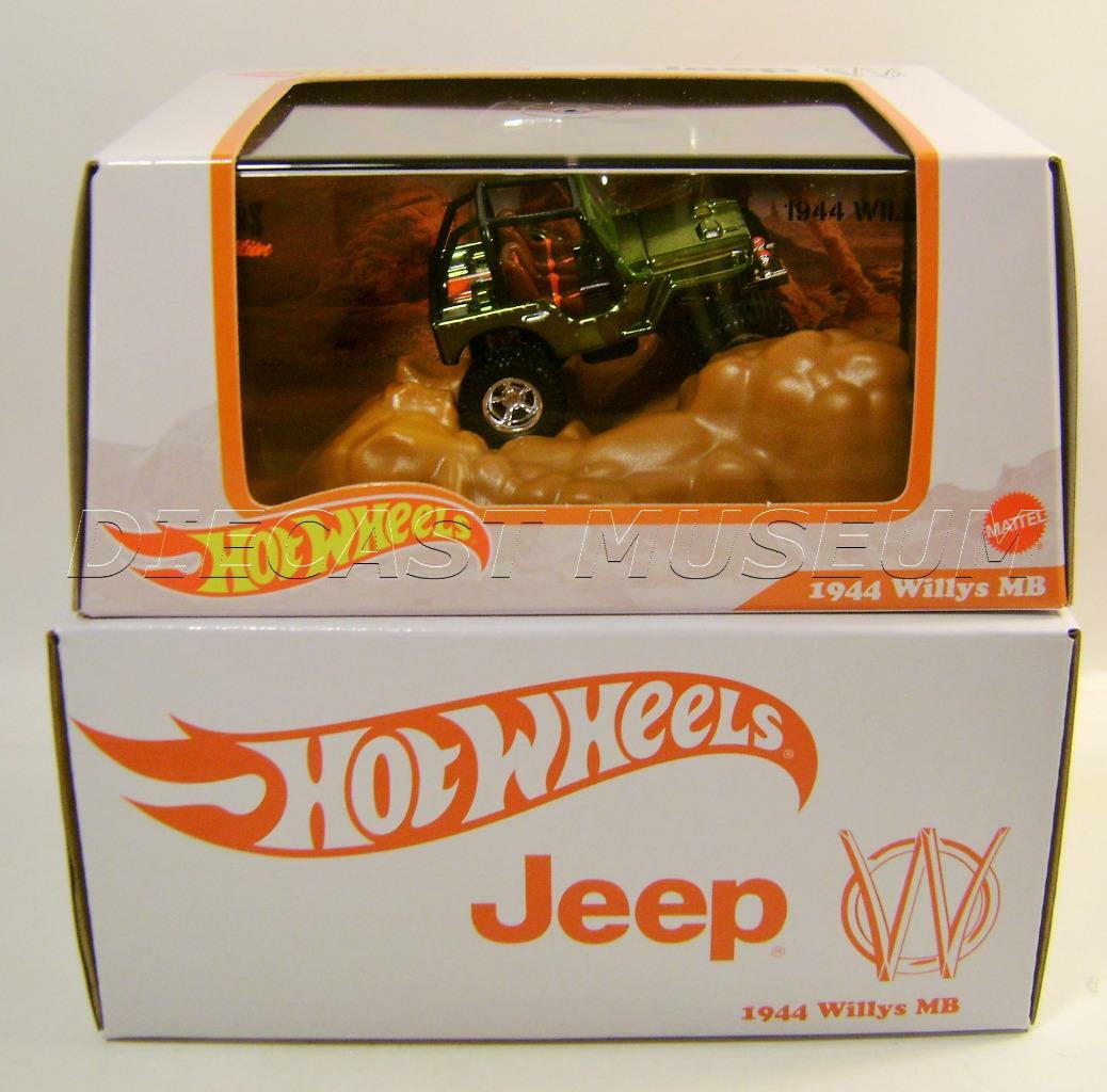 1944 '44 JEEP WILLYS MB COLLECTORS RLC HOT WHEELS DIECAST 2021