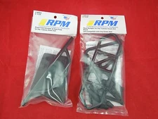 RPM TRAXXAS SLASH 4X4 FRONT + REAR BLACK BUMPER SET LCG + NON LCG 80122 80022