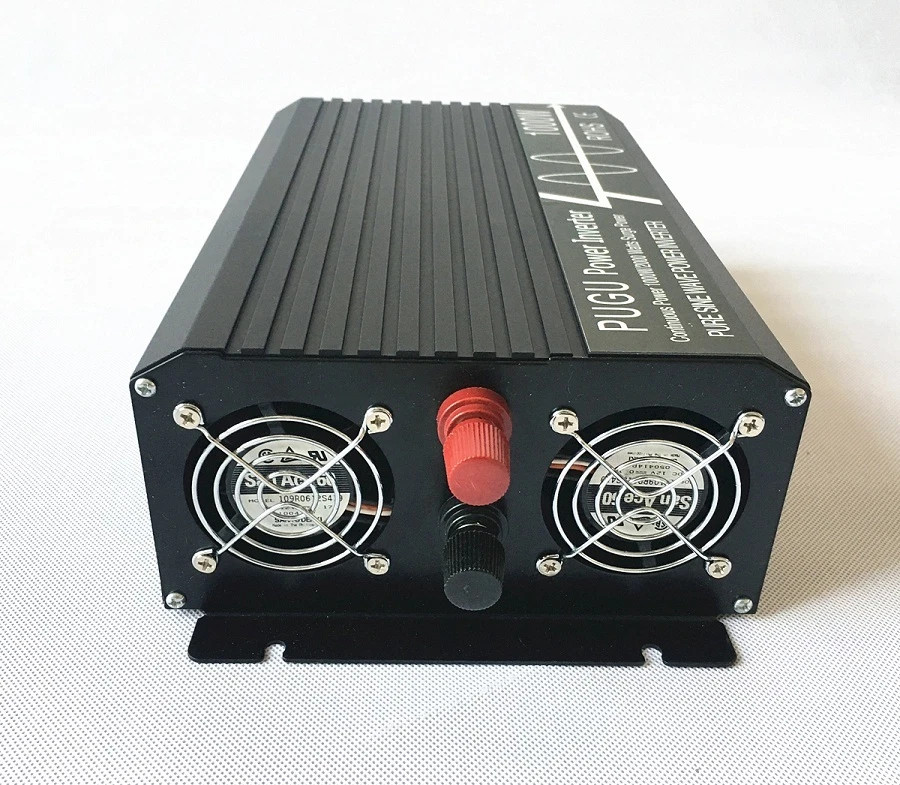 1000W Pure Sine Wave Power Inverter 12V/24V/48V to 120V/220V LCD Display USB - Image 3 of 4