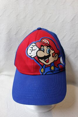 Mario Cap Refrence Super Mario Youth Cap (Pre-Owned) | eBay