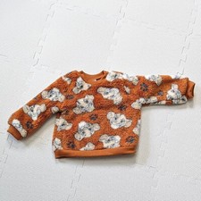 Disney Lion King Infant 18M Sherpa Sweater With Simba