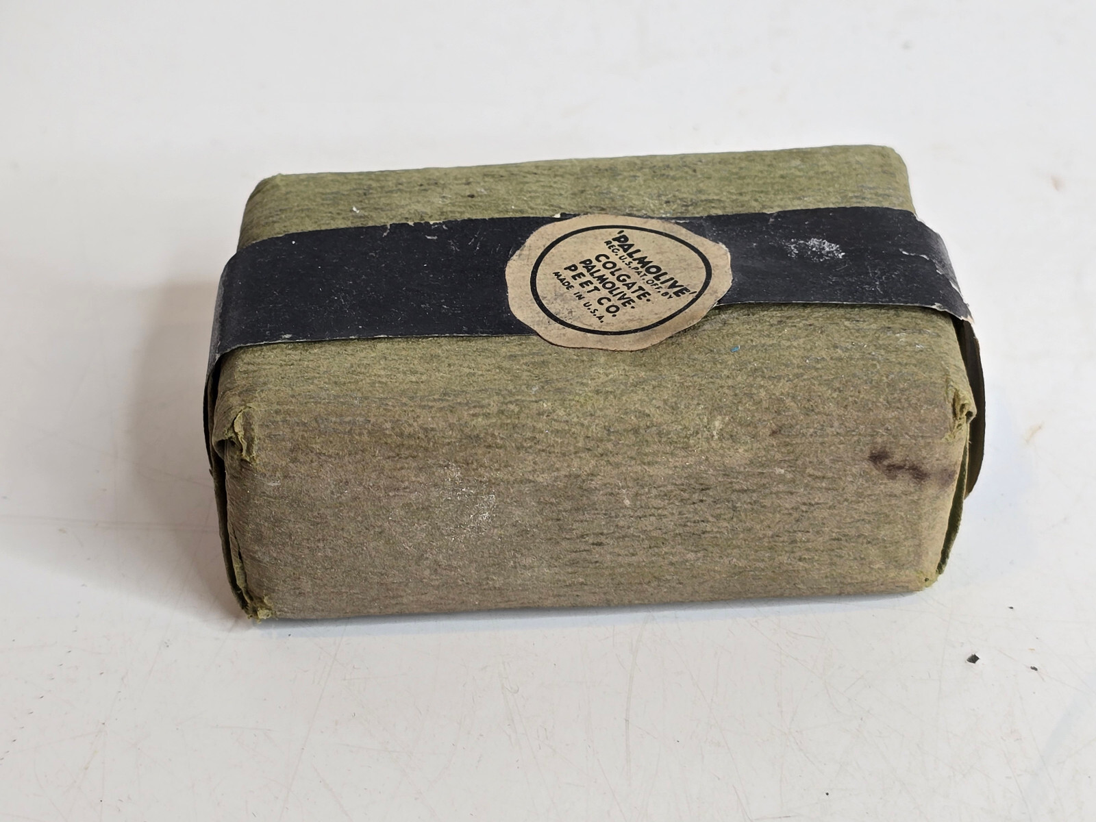 Vintage 1930's Palmolve Bar Soap Lot of Two Colgate Palmolive Peet