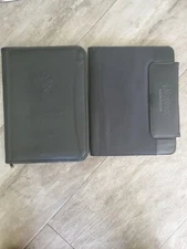 2 Black Portfolios Notepad 