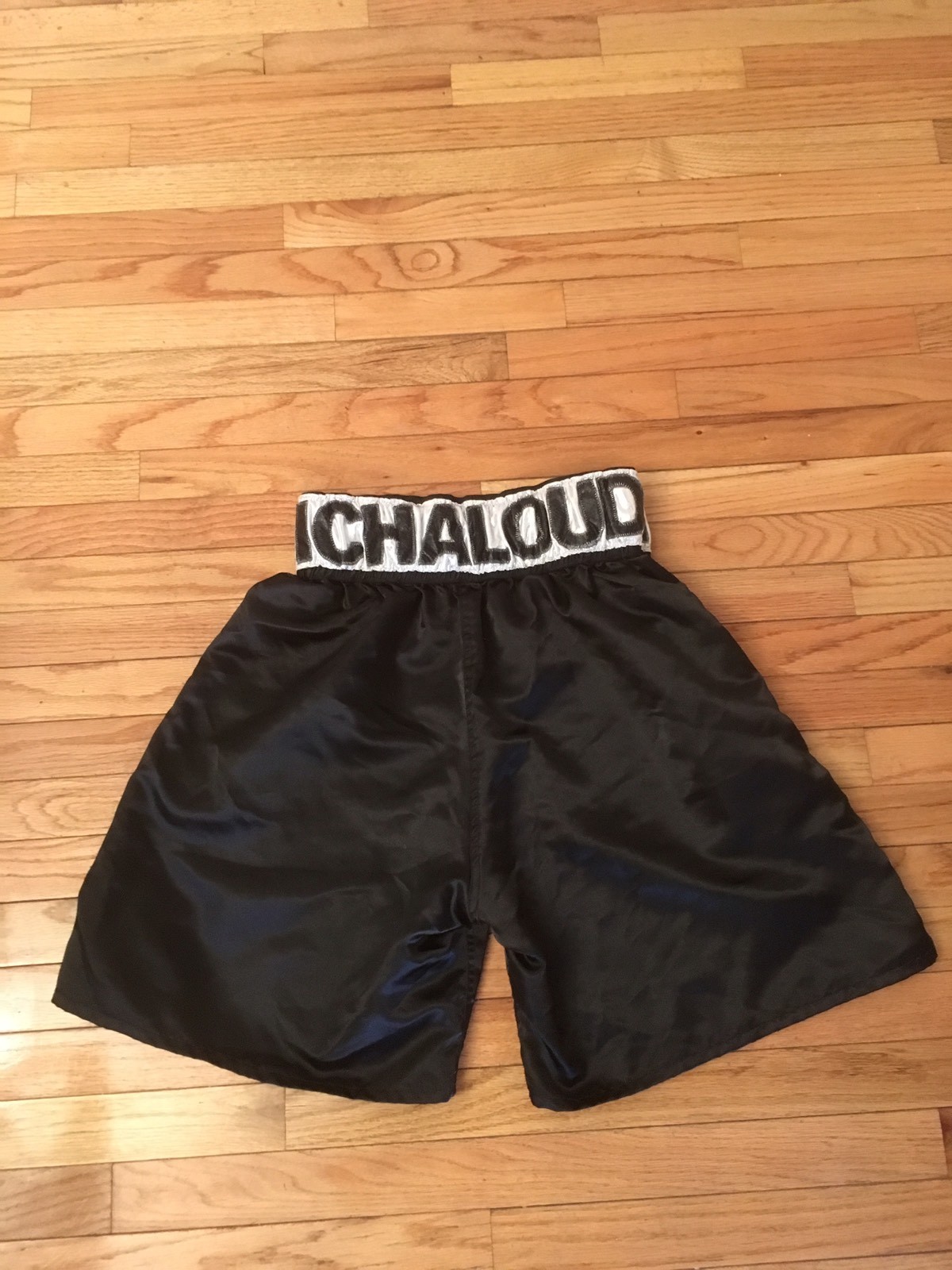 Thanasis Michaloudis Black Boxing Trunks Men's Size XL eBay