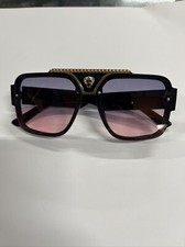 Classic Elegant Vintage Retro Hip Hop Rapper Style Sunglasses Large Black