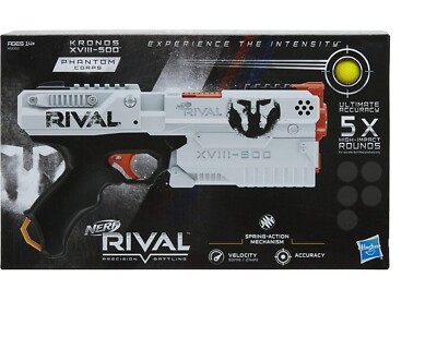 【未使用】NERF トイガン Rival Phantom Corps Nerf Rival Phantom Corps Kronos XVIII-500 Brand New boxed. Free