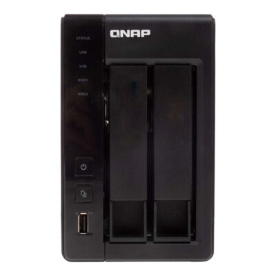 Nas Qnap Ts-219p II 0 GB Marvell 2.0 GHz 512mb Ddr3