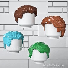 LEGO Minifig Men's Hair "NEW" - All Styles & Colors Available Including RARE!
