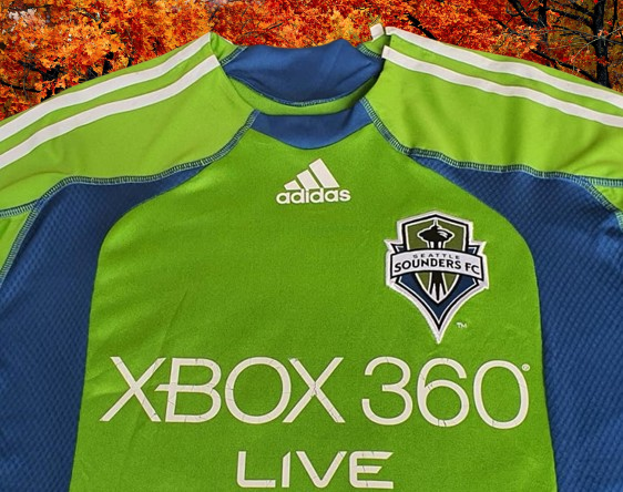 SEATTLE SOUNDERS FC 2009 U.S. OPEN CUP Ljungberg 10 HOME ADIDAS